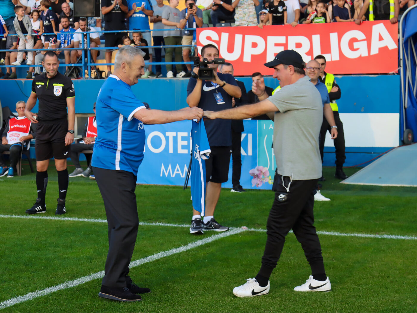 Gică Hagi a vorbit la superlativ despre un fotbalist, după victoria la scor de neprezentate cu FC Argeș: „El e profesorul”
