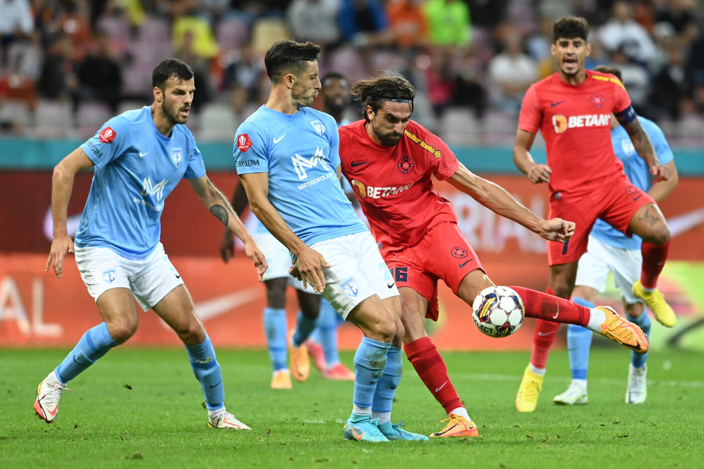 FCSB – FC Voluntari 0-0, Live Video Online, în etapa 10 din Superliga. Triplă ocazie ratată de roș-albaștrii.
