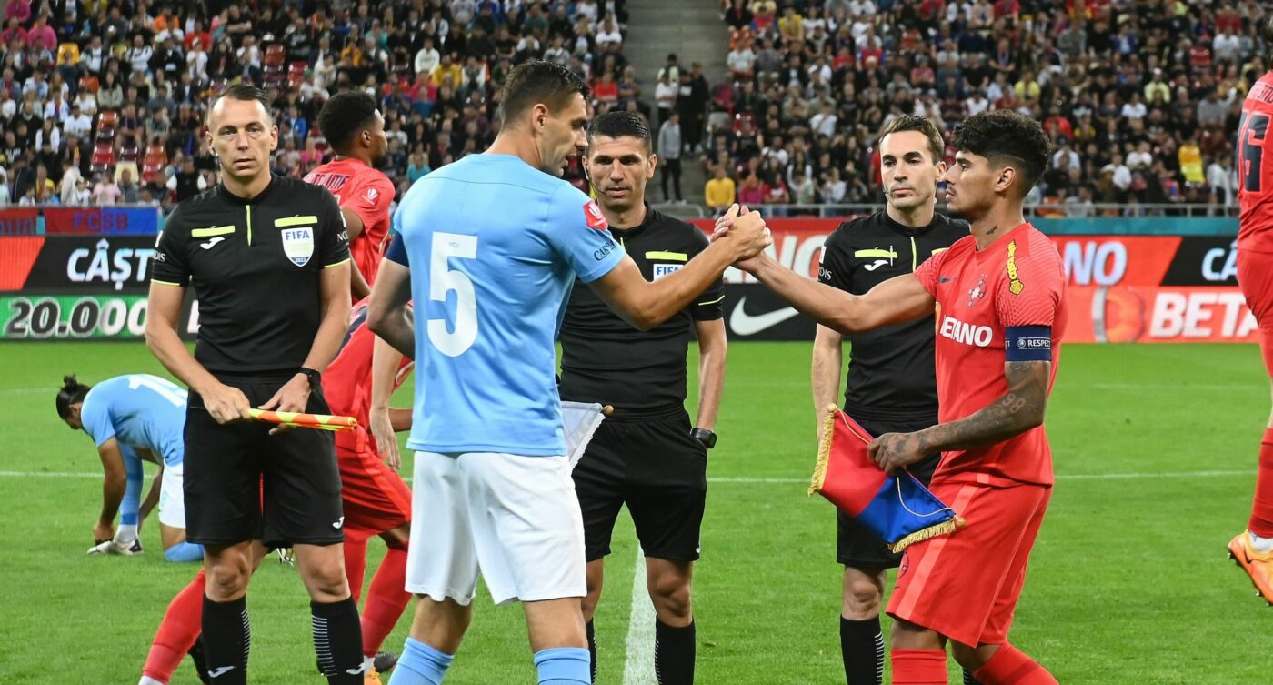 FCSB – FC Voluntari 0-0, Live Video Online, în etapa 10 din Superliga. Ilfovenii marchează, însă golul este anulat pe motiv de ofsaid. Pauză pe Arena Națională