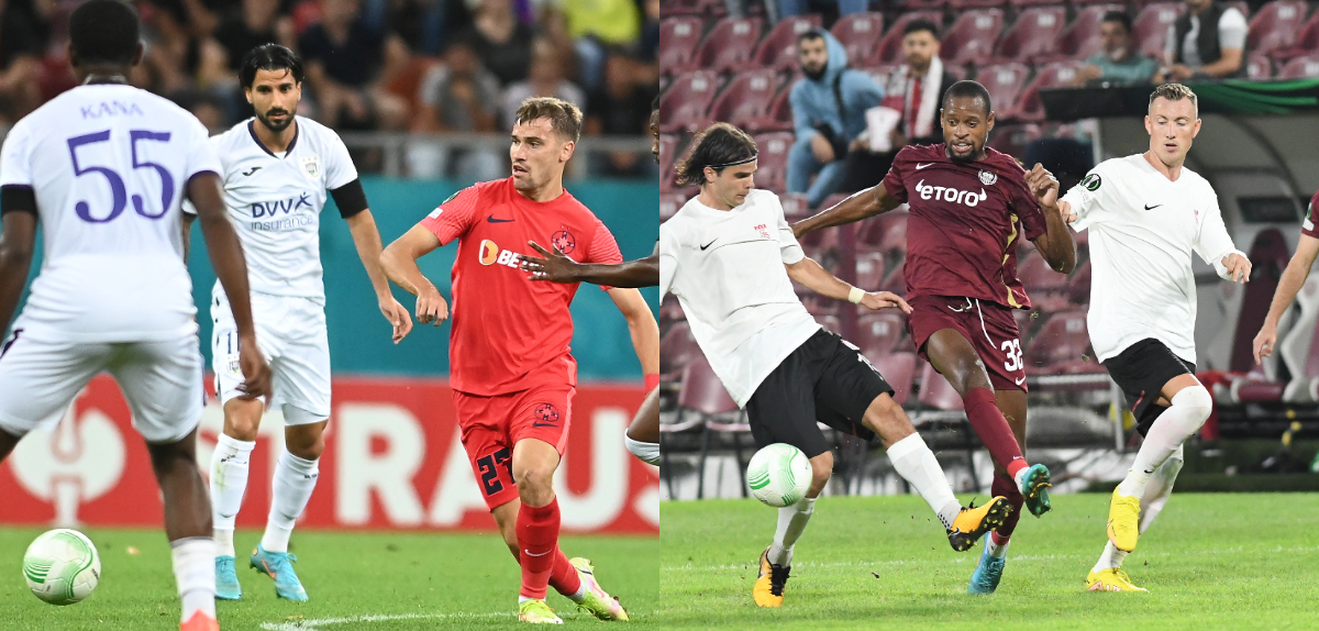 FCSB și CFR Cluj, desființate pentru parcursul în Conference League. „Suntem în Europa amărâților. Dacă-mi pune cineva pistolul la tâmplă, nu știu să zic echipa lor de start!”
