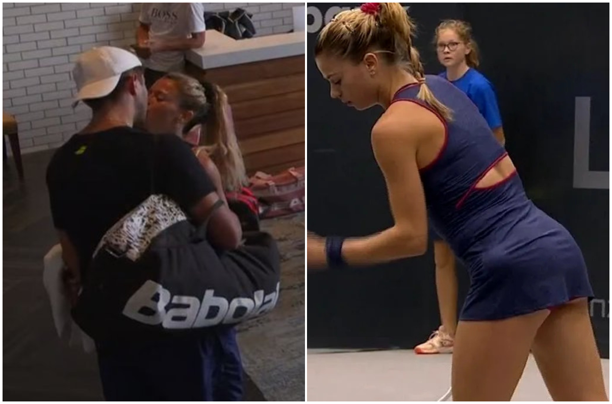 Camila Giorgi, la fel ca Mihaela Buzărnescu! Italianca s-a cuplat cu un tânăr mai mic cu 7 ani decât ea! Unde au fost surprinși sărutându-se | GALERIE FOTO