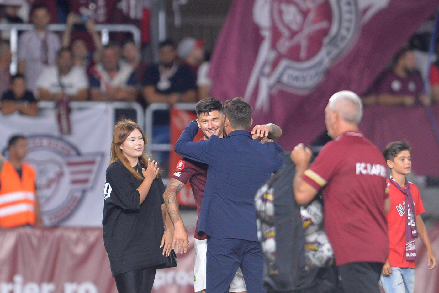 Imaginile zilei în Superliga! Cum au fost surprinși Adi Mutu și Cristi Săpunaru la trei zile de la scandalul uriaș în care a fost implicat căpitanul Rapidului | FOTO
