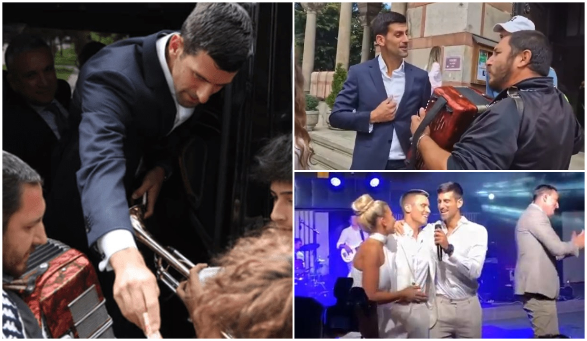 Asta e nunta anului în tenis, după ce Simona Halep a anulat mariajul cu Toni Iuruc! Novak Djokovic a dat bani „fără număr” la lăutari | VIDEO