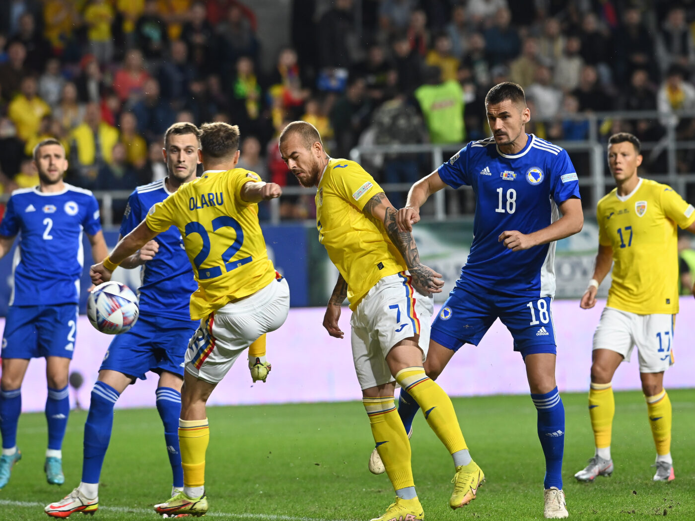 România – Bosnia și Herțegovina 1-0, Live Video Online, în etapa 6 din Liga Națiunilor. A început repriza secundă! Finlanda conduce în Muntenegru și ne trimite în Divizia C!