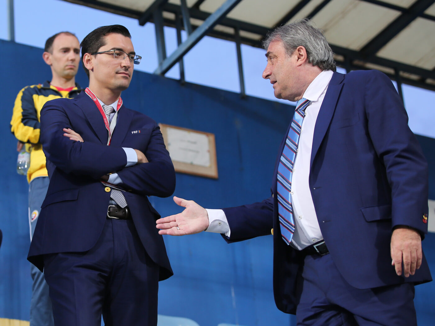 Scandal uriaș la echipa națională: Răzvan Burleanu i-a dat interzis în vestiare lui Mihai Stoichiță