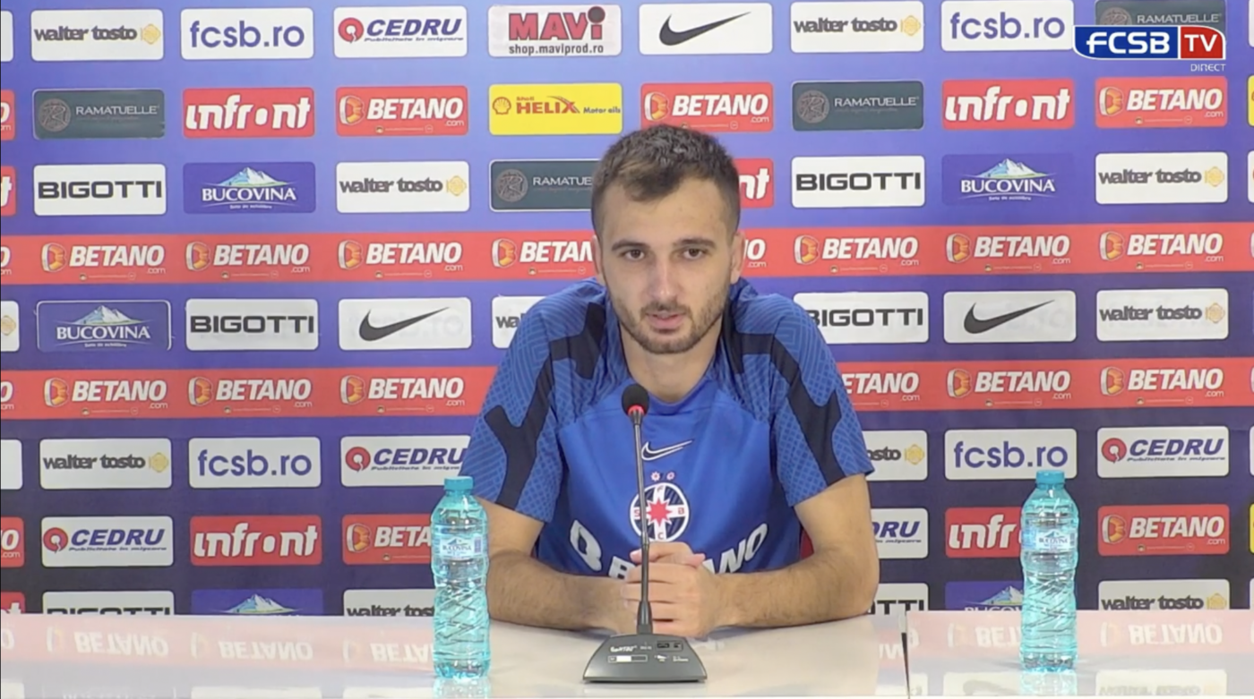 Boban Nikolov, declarație fabuloasă după ce a semnat cu FCSB: „Nu sunt Maradona sau Messi! Sunt recuperator, mă lupt, mă bat! Ca machidonii, ca Alexandru!