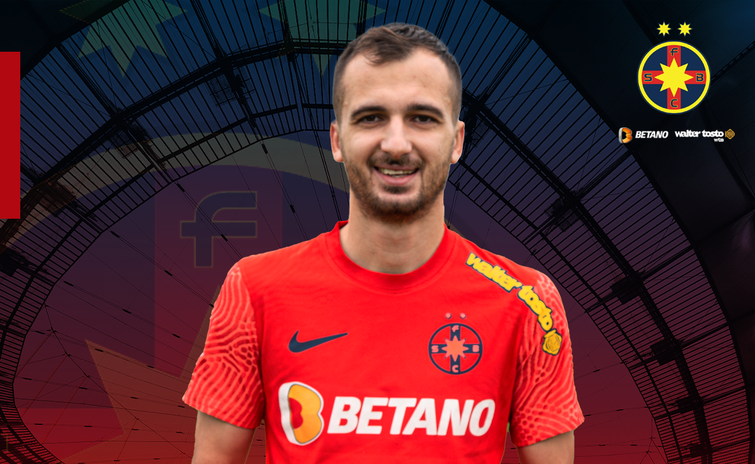 FCSB a oficializat transferul cu numărul 12! Boban Nikolov, jucătorul crescut de Gică Hagi, a semnat cu vicecampioana României