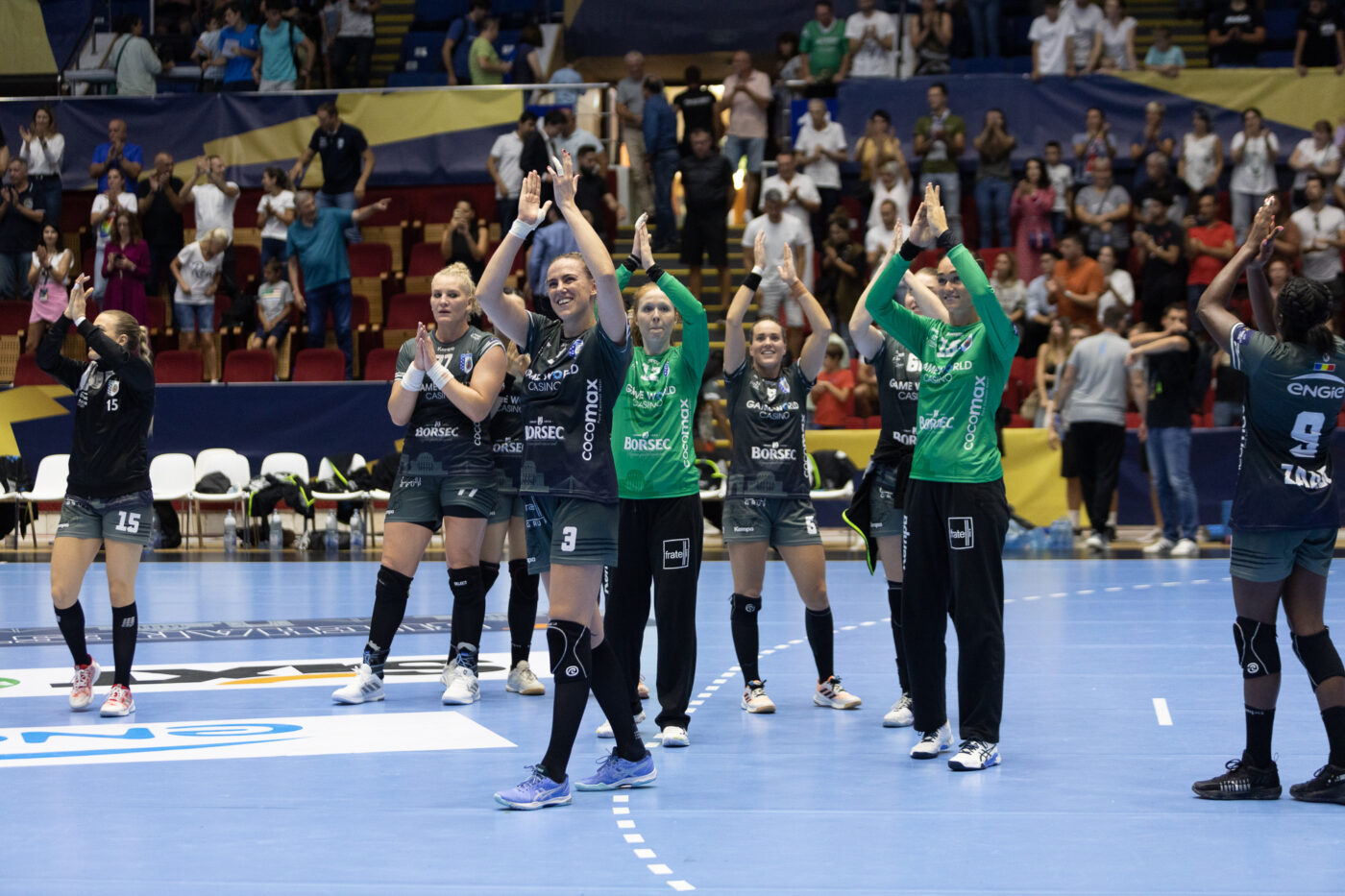 CSM București – Vipers Kristiansand 27-24. Victorie uriașă pentru vicecampioana României, aflată pe primul loc în Liga Campionilor