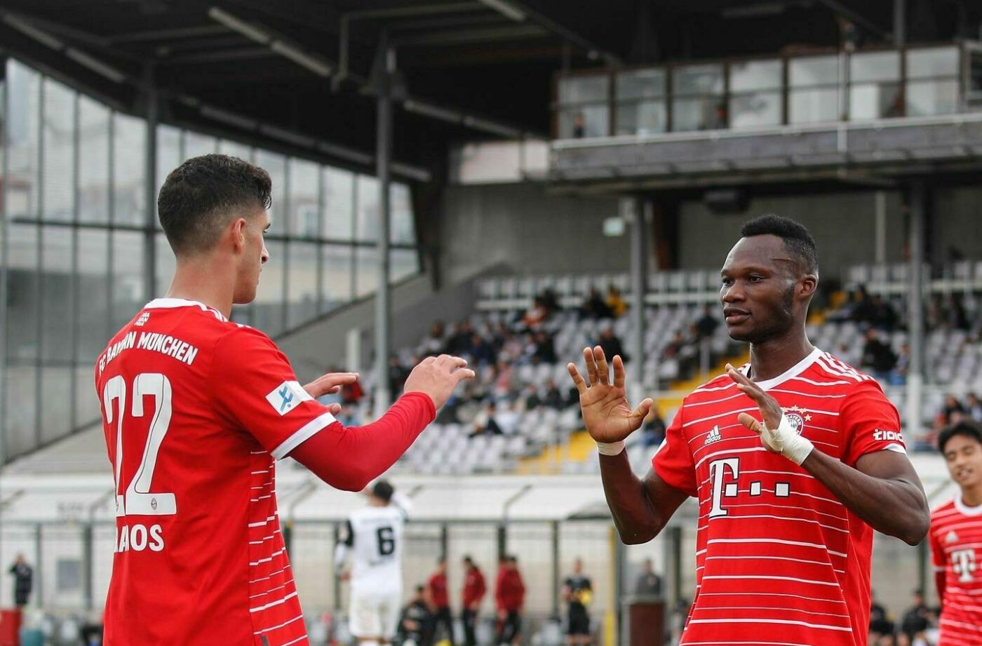 Fostul dinamovist Desire Azankpo a debutat cu gol la Bayern Munchen! Internaționalul din Benin a avut nevoie de 36 de secunde pentru a marca