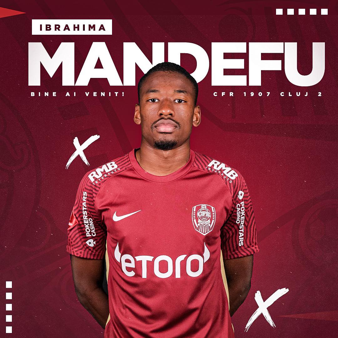 CFR Cluj și-a prezentat noul vârf de atac! Fotbalistul transferat de Dan Petrescu este internațional U23 al Senegalului