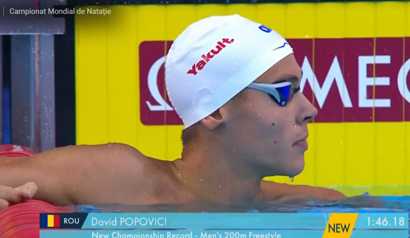 Reușită fenomenală! „Torpila” David Popovici a câștigat medalia de aur la Campionatele Mondiale de juniori din Peru! Puștiul-minune al natației românești ne face din nou fericiți | FOTO