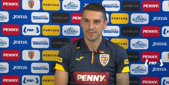 Nicolae Stanciu așteaptă banderola de căpitan al naționalei, după accidentarea lui Vlad Chiricheș: „Sunt pregătit mereu să îmi asum rolul de lider!”