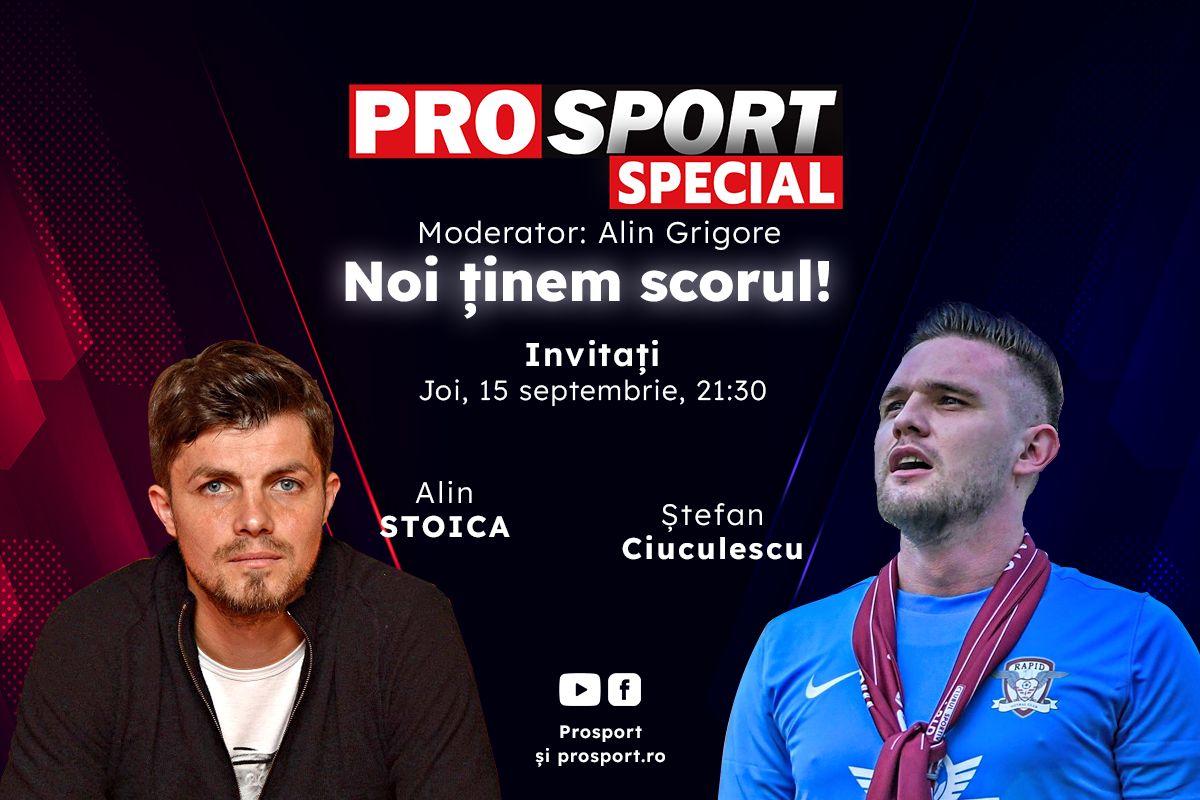 FCSB o întâlnește pe Anderlecht în grupele Conference League, iar noi comentăm împreună la ProSport Special cu Alin Stoica și Ștefan Ciuculescu