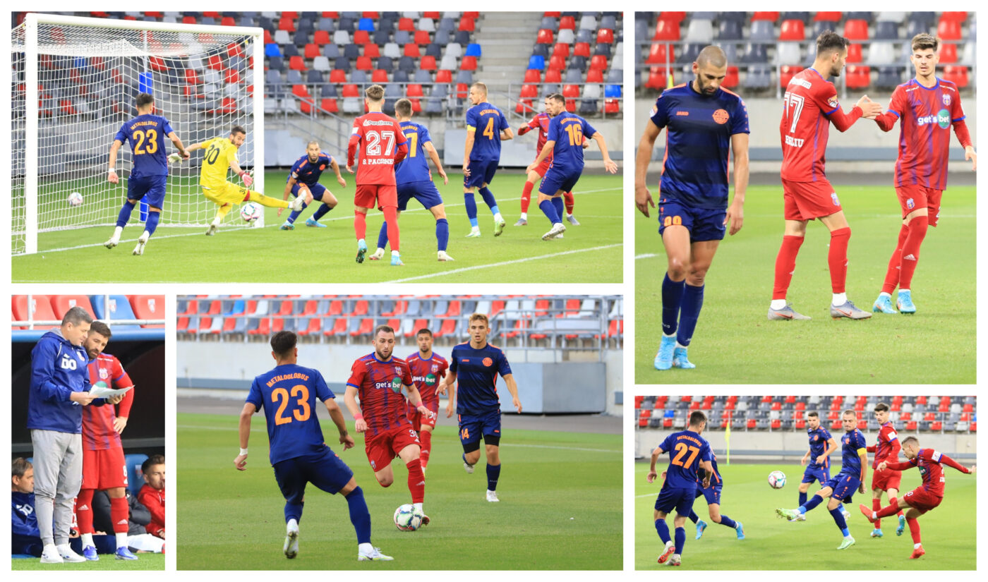 Steaua, egală cu Metaloglobus într-un amical jucat cu porțile închise în Ghencea. Golurile, marcate în ultimele minute. Eusebiu Tudor a avut la dispoziție și un australian