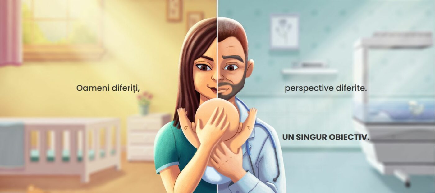 Prima campanie de comunicare naționala dedicată creșterii nivelului de constientizare a riscului infectiilor determinate de VSR la copii din categoriile vulnerabile