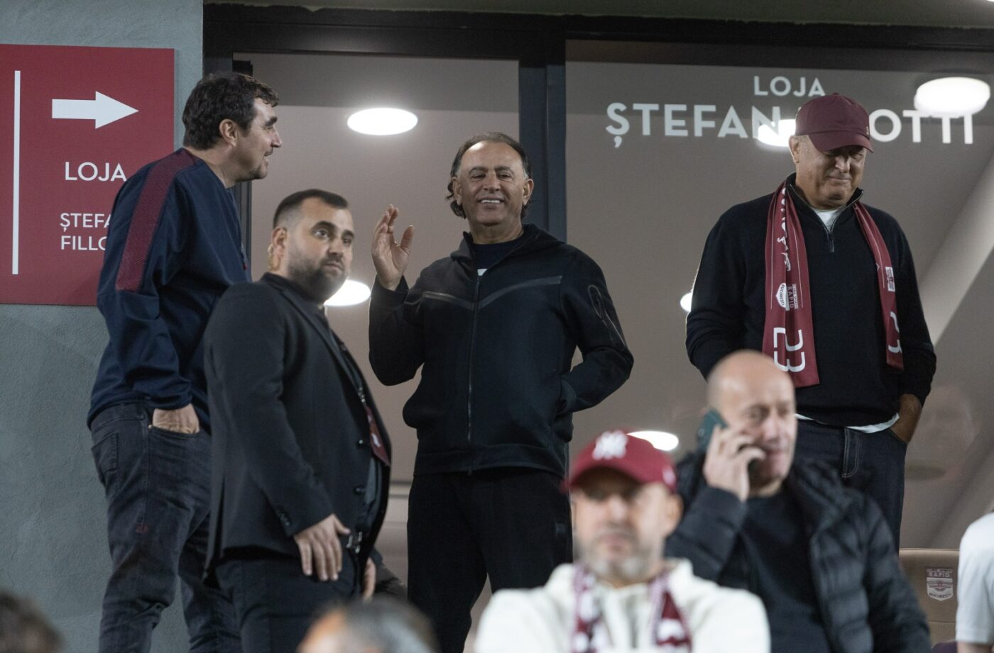 Murad, în tribunele stadionului Giulești