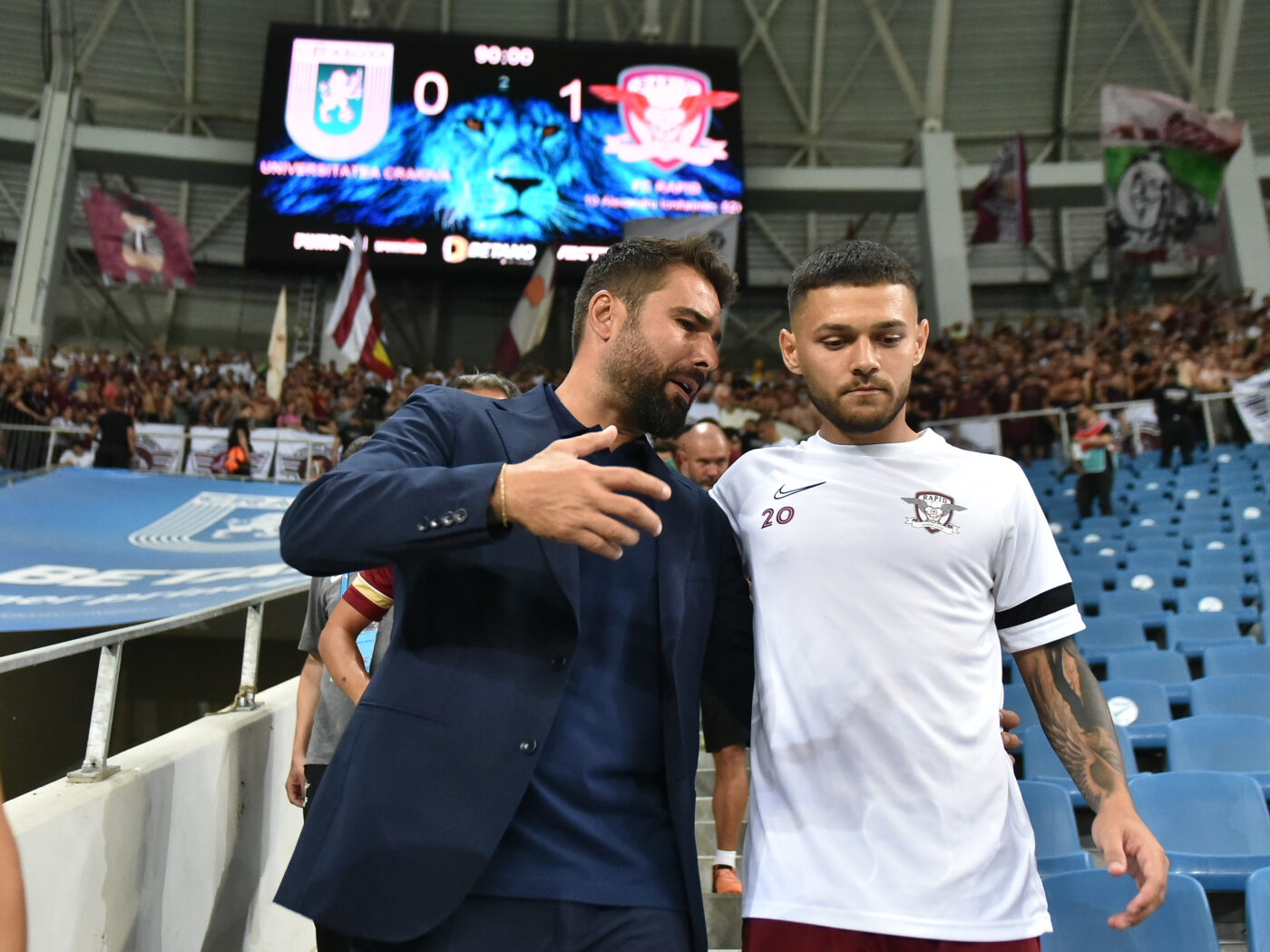 A intrat în dizgrația lui Adi Mutu? Ce s-a întâmplat cu Alex Ioniță la meciul Rapid – FC Botoșani. „Se bazează pe ceva când ia deciziile astea”