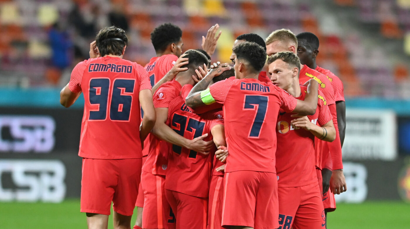 FCSB – UTA 2-1, în etapa 14 din Superliga. Probă de caracter, roș-albaștrii câștigă după umilința din Conference League
