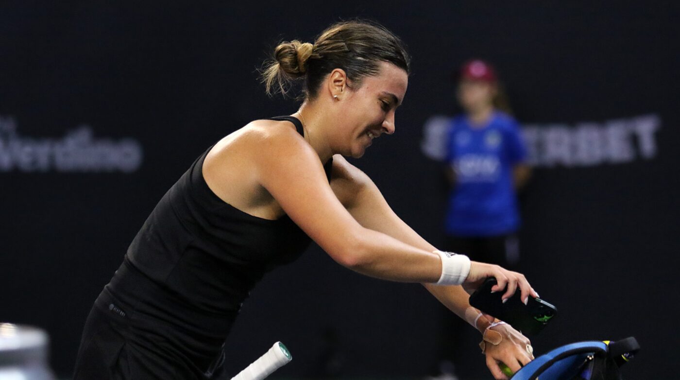 Moment incredibil la turneul WTA de la Cluj-Napoca! Cine a sunat-o, de fapt, pe Gabriela Ruse în timpul meciului | GALERIE FOTO