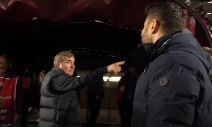 Gică Hagi, dat de gol de Rapid! Ce i-a zis lui Adi Mutu la finalul meciului din Giulești | VIDEO