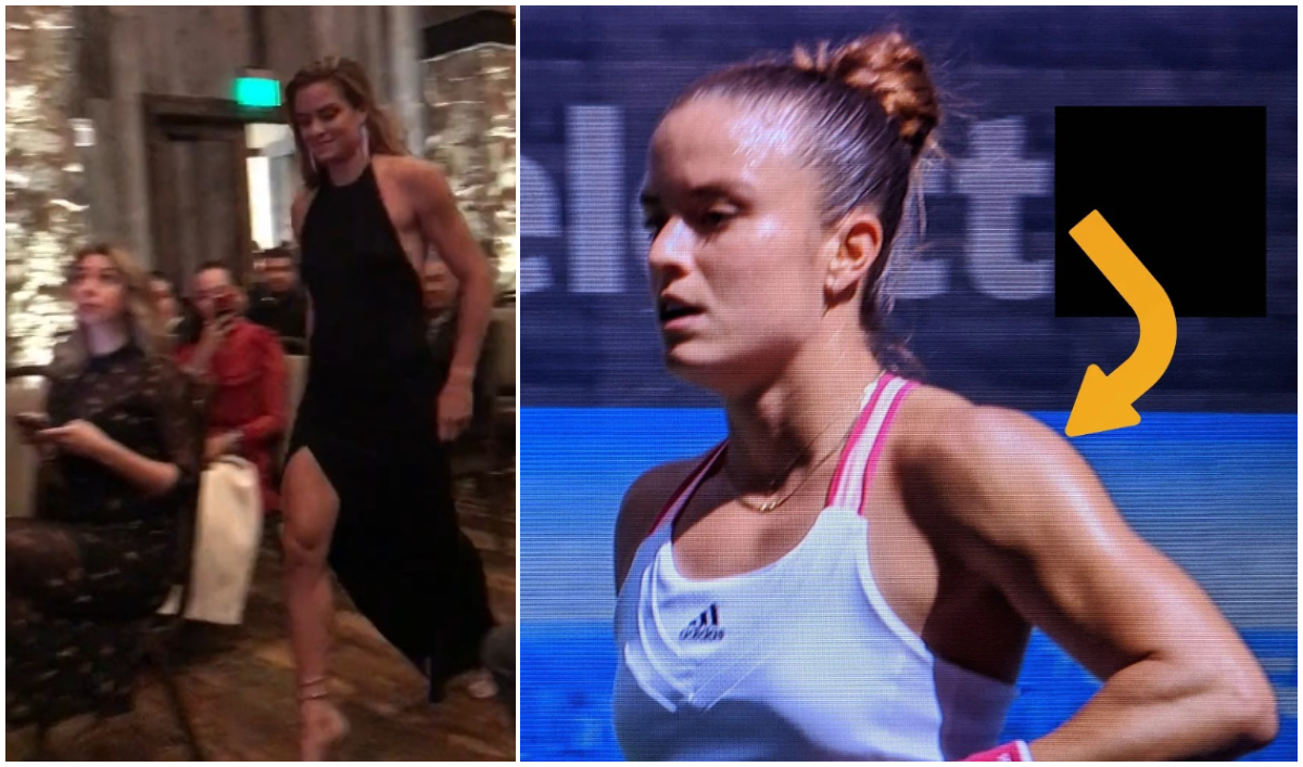 Cazul Simona Halep continuă să facă valuri! Maria Sakkari, o jucătoare cu fizic impresionant, a dezvăluit de câte ori a fost testată anti-doping | FOTO
