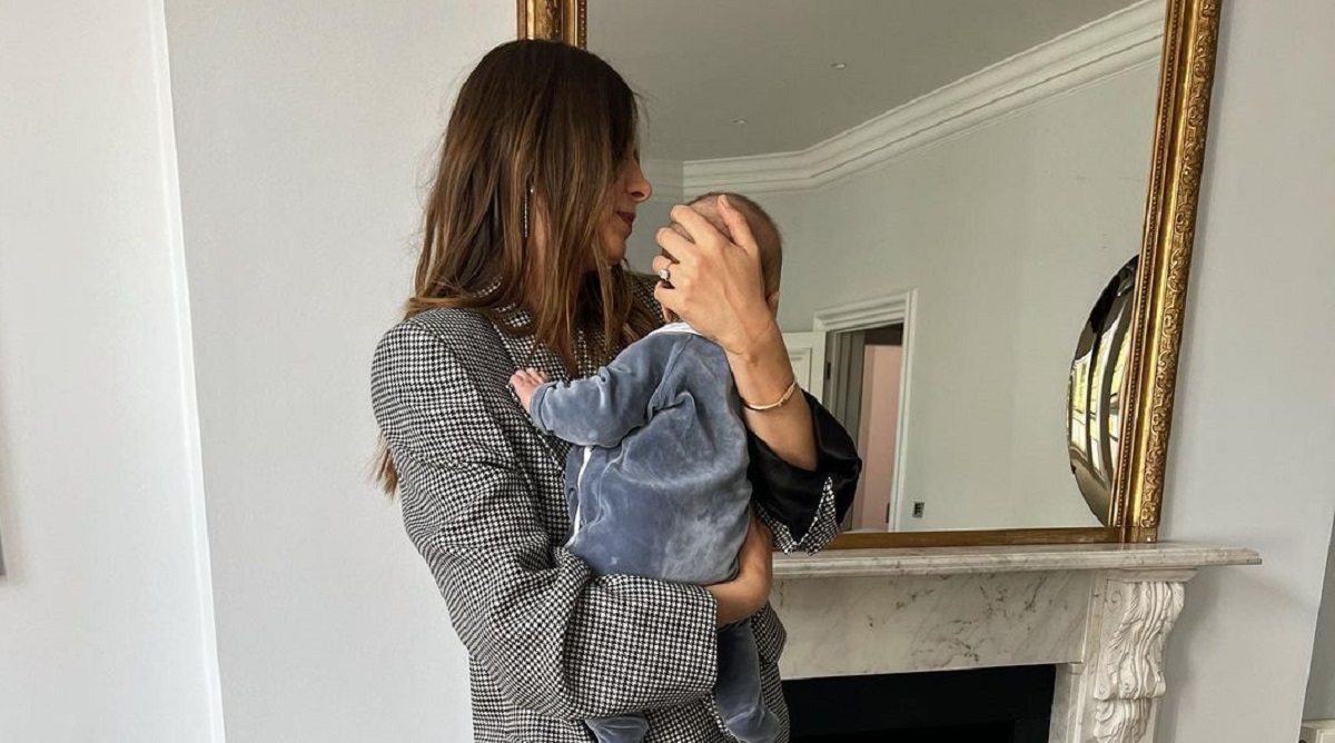 Maria Sharapova, imagine adorabilă alături de fiul ei de trei luni: „Inimioara mea!” Campioana tenisului radiază de fericire | FOTO