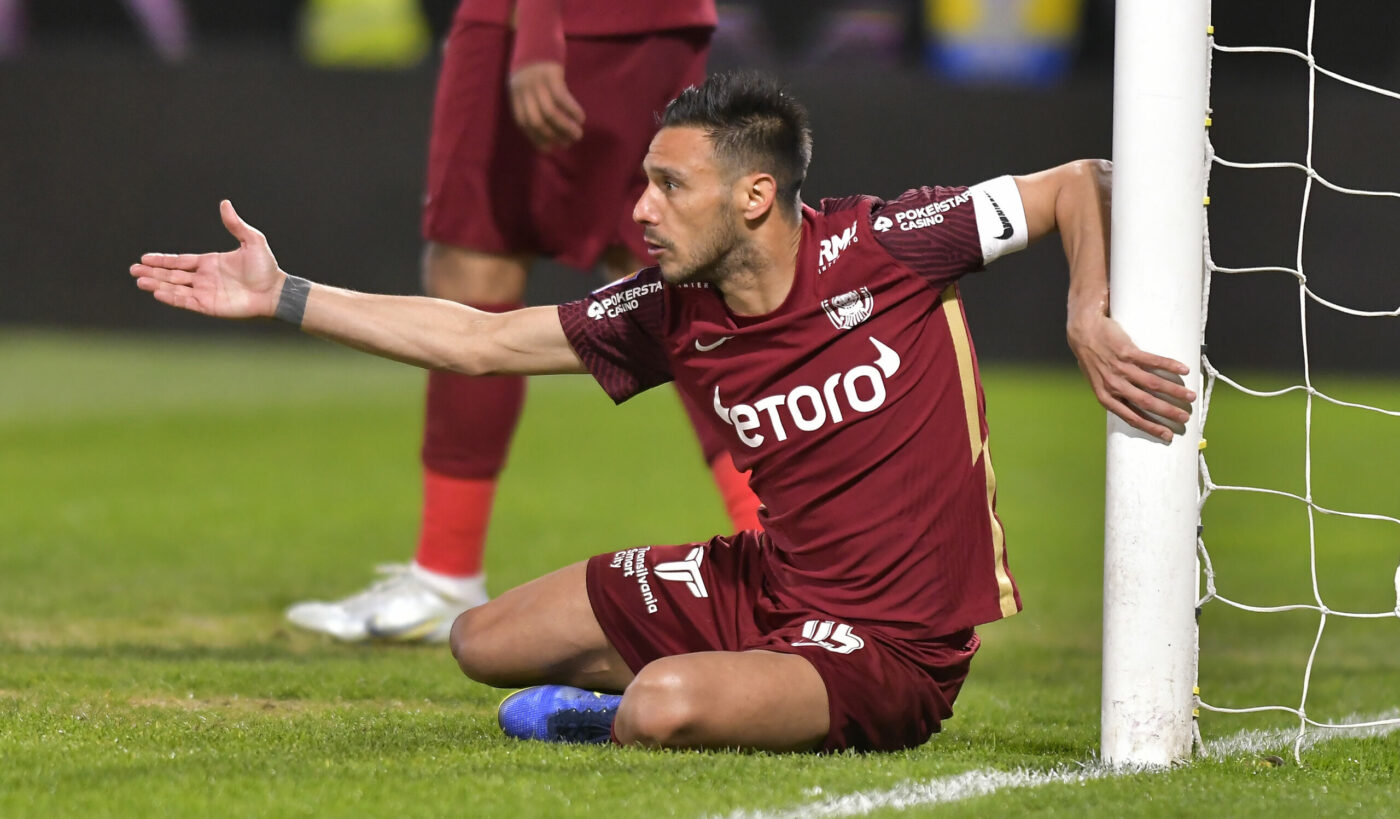 Alertă la CFR Cluj! Mario Camora a fost internat de urgență în spital înaintea meciului cu Rapid