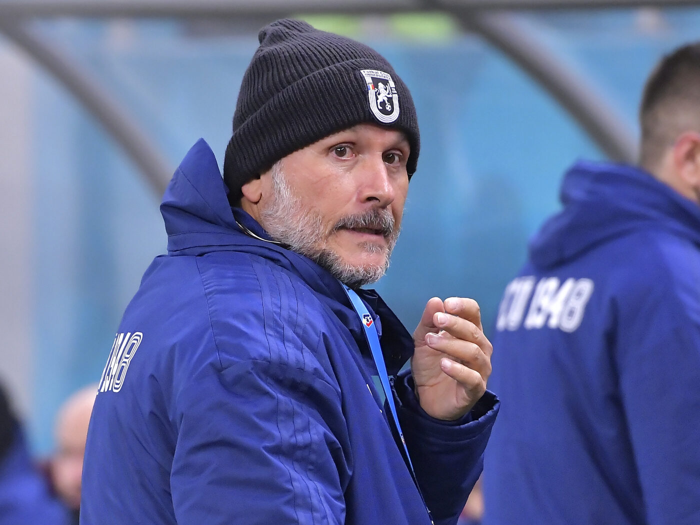 Nicolo Napoli exultă după succesul din derby și face un anunț îngrijorător pentru Robert Popa, numărul 1 din poarta lui FC U Craiova care nu a prins lotul azi: „Gurău e sigur, l-am văzut! Vom vedea”