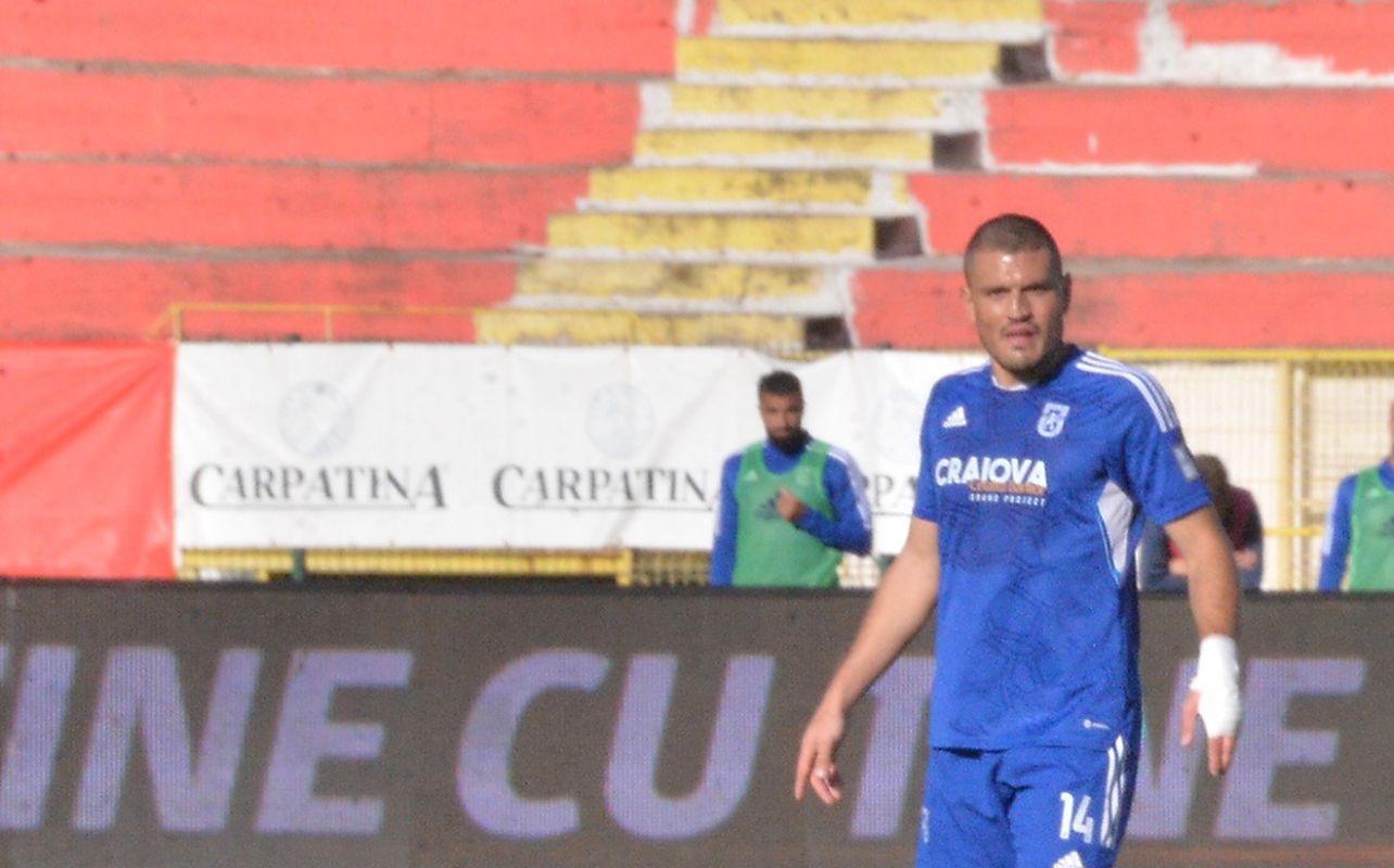 Care e situația lui Kyriakos Papadopoulos! Fundașul este suspect de ruptură musculară, iar FC U îl poate pierde pentru 40 de zile | EXCLUSIV