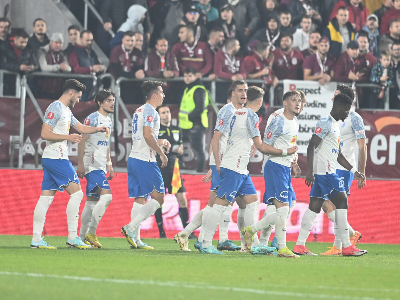 Grameni și Alibec, fază spectaculoasă în Rapid – Farul! Săpunaru și Grigore, ridiculizați de fotbaliștii lui Gică Hagi | VIDEO