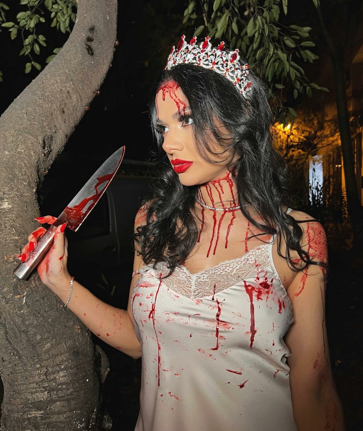 Soția unui fotbalist din Superliga, apariție electrizantă de Halloween. „Cine este următorul?” | GALERIE FOTO