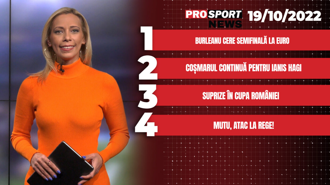 ProSport News | Dezastrul accidentării lui Ianis Hagi! Cum explică fiul lui Gică Hagi calvarul. Cele mai importante știri ale zilei | VIDEO