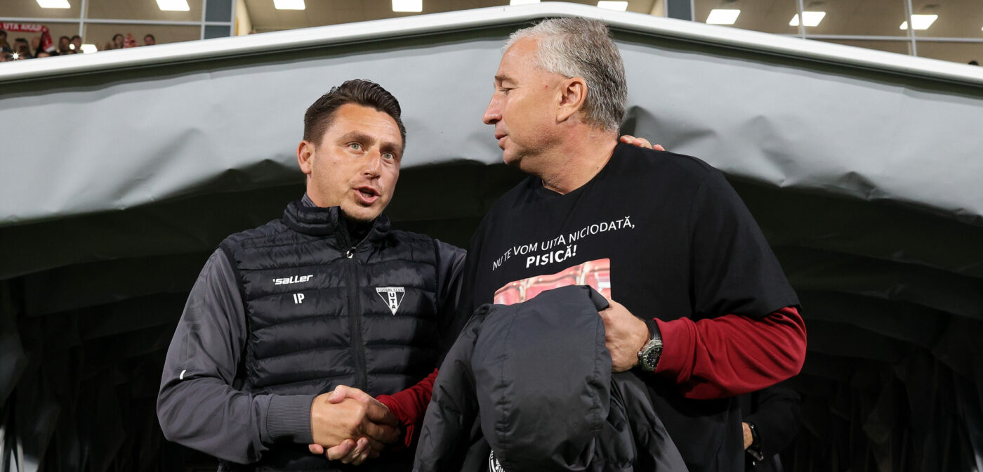 Ilie Poenaru, mulțumit după ce UTA Arad a obținut un punct din meciul cu CFR Cluj: „Am jucat de la egal la egal!”