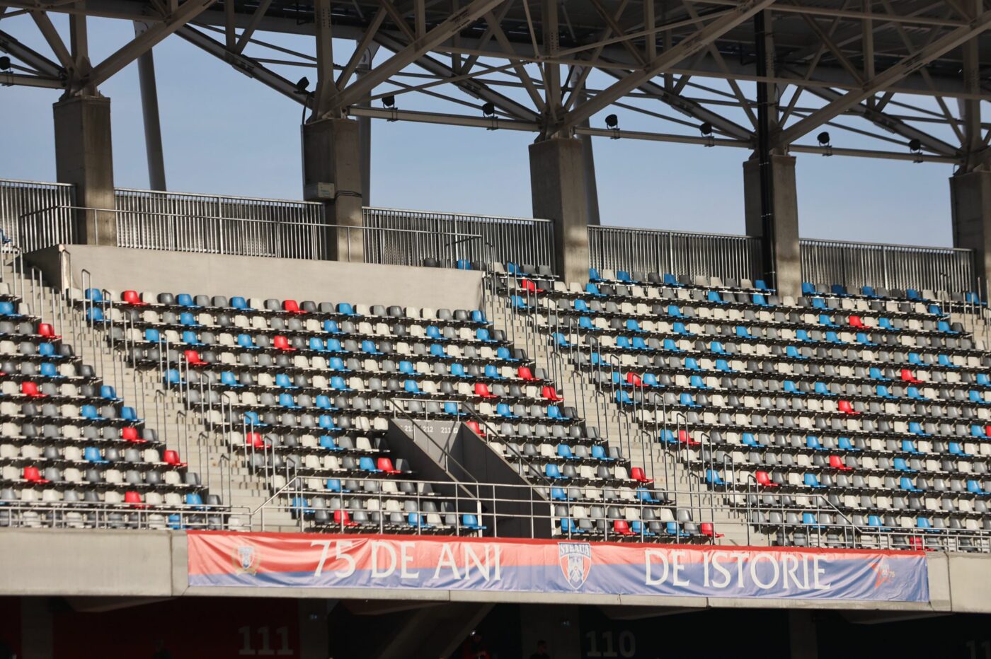 „Templul pustiu” al fotbalului românesc! A bătut vântul în Ghencea la primul meci de la revenirea celor de la CSA Steaua „acasă” | GALERIE FOTO