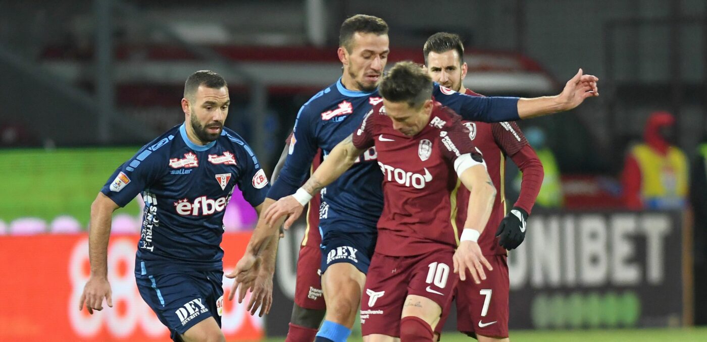 UTA Arad – CFR Cluj 0-1, Live Video Online, în etapa a 13-a din Superliga | Pauză la Arad!