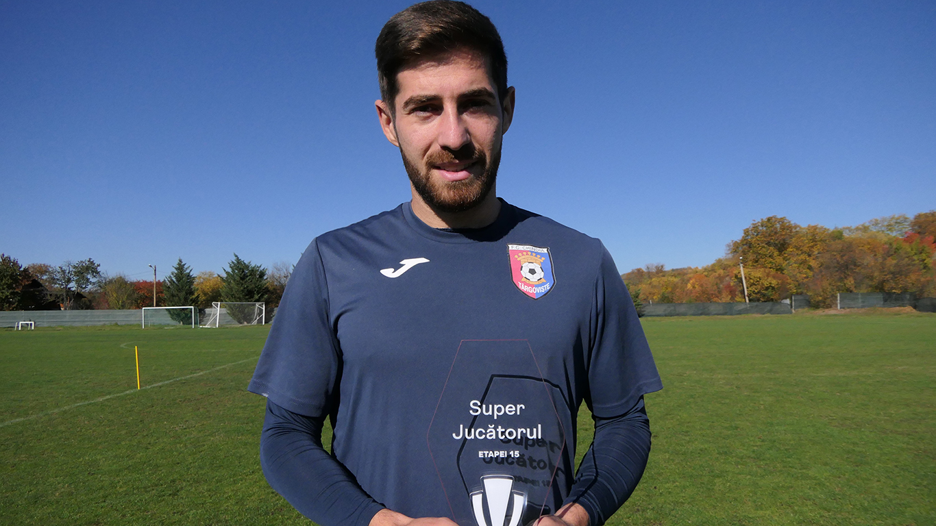 Chindia 5×5? Echipa momentului în Superligă deschide returul campionatului. Doru Popadiuc și-a primit trofeul de Superjucătorul etapei