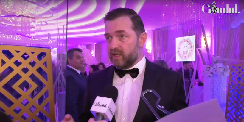 Adrian Artene, directorul editorial al trustului Gândul, a câștigat premiul special pentru cel mai bun editorial din presa scrisă