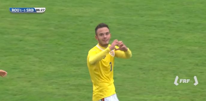 Fiul lui Narcis Răducan, gol de excepție pentru România U18, în meciul cu Serbia | VIDEO
