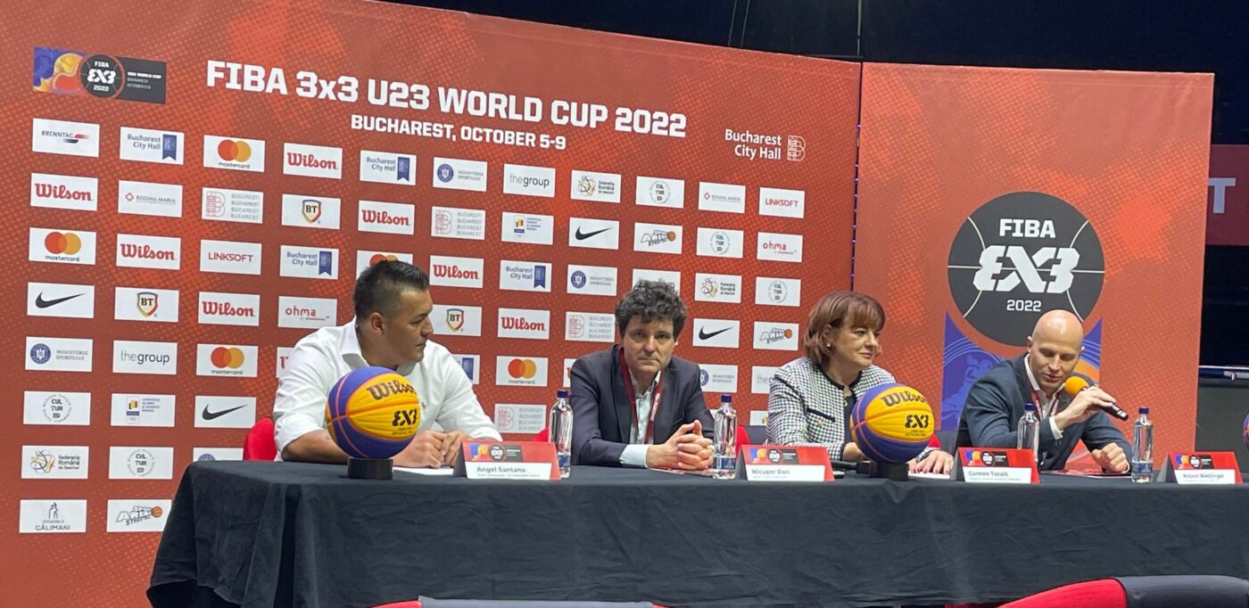 S-a dat starul Campionatului Mondial de baschet U23 3X3! România este gazda competiției, iar Nicușor Dan a prefațat turneul: „Este una dintre cele mai importante trepte”