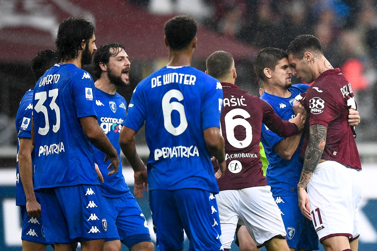 Răzvan Marin, implicat într-un scandal la finalul meciului lui Empoli! Un adversar i-a aplicat un cap în figură mijlocașului