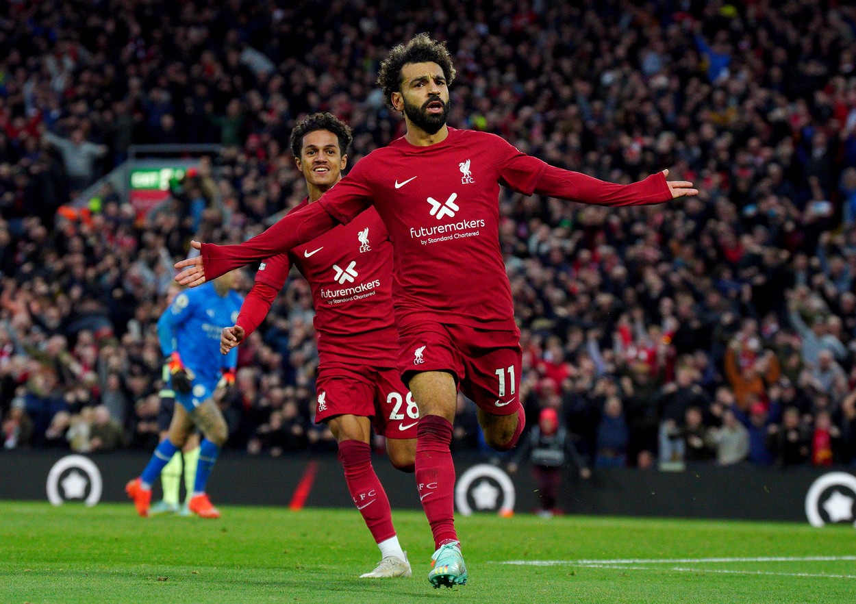 Liverpool a câștigat derby-ul cu Manchester City, însă Mohamed Salah le taie elanul suporterilor: „Încă suntem departe de titlu”