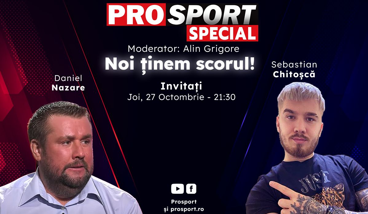 Anderlecht – FCSB și Sivasspor – CFR Cluj, în grupele Conference League! Comentăm împreună la ProSport Special cu Sebastian Chitoșcă și Daniel Nazare