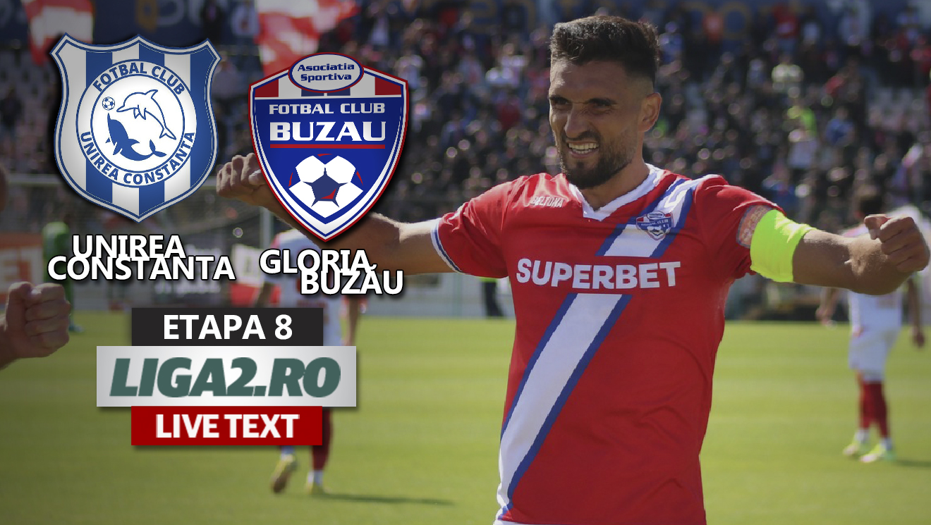 Unirea Constanța – Gloria Buzău s-a încheiat cu un rezultat surpriză. Sub privirile lui Nicolae Dică, jucătorii ”satelitului” neoficial al FCSB au umilit trupa lui Cristi Pustai