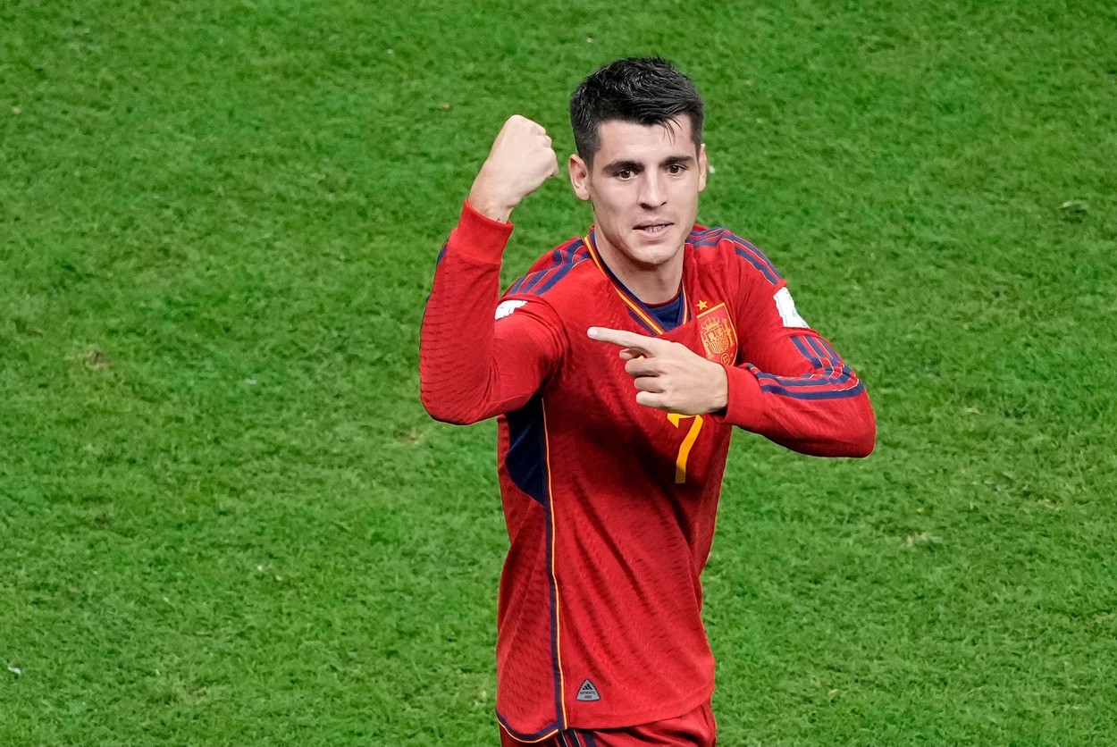 Alvaro Morata, coșmarul Germaniei! Vedeta Spaniei a egalat un nume uriaș din istoria ibericilor, după reușita de la Campionatul Mondial