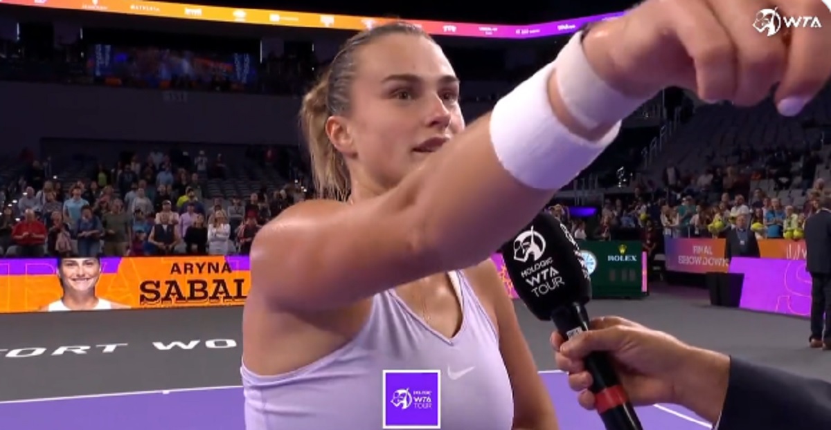 Se știu trei semifinaliste la Turneul Campioanelor! Aryna Sabalenka, ieșire neașteptată la adresa unui fan după meci | VIDEO