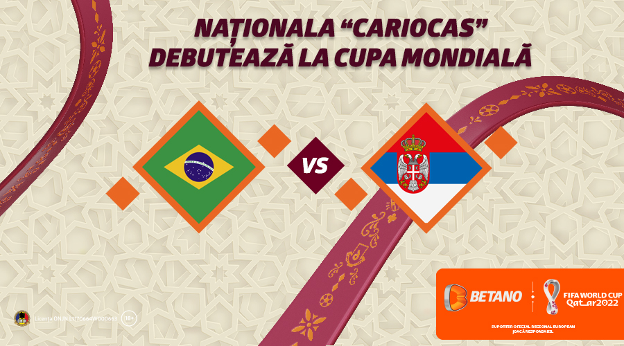 Naționala „Cariocas” debutează la Cupa Mondială FIFA 2022™