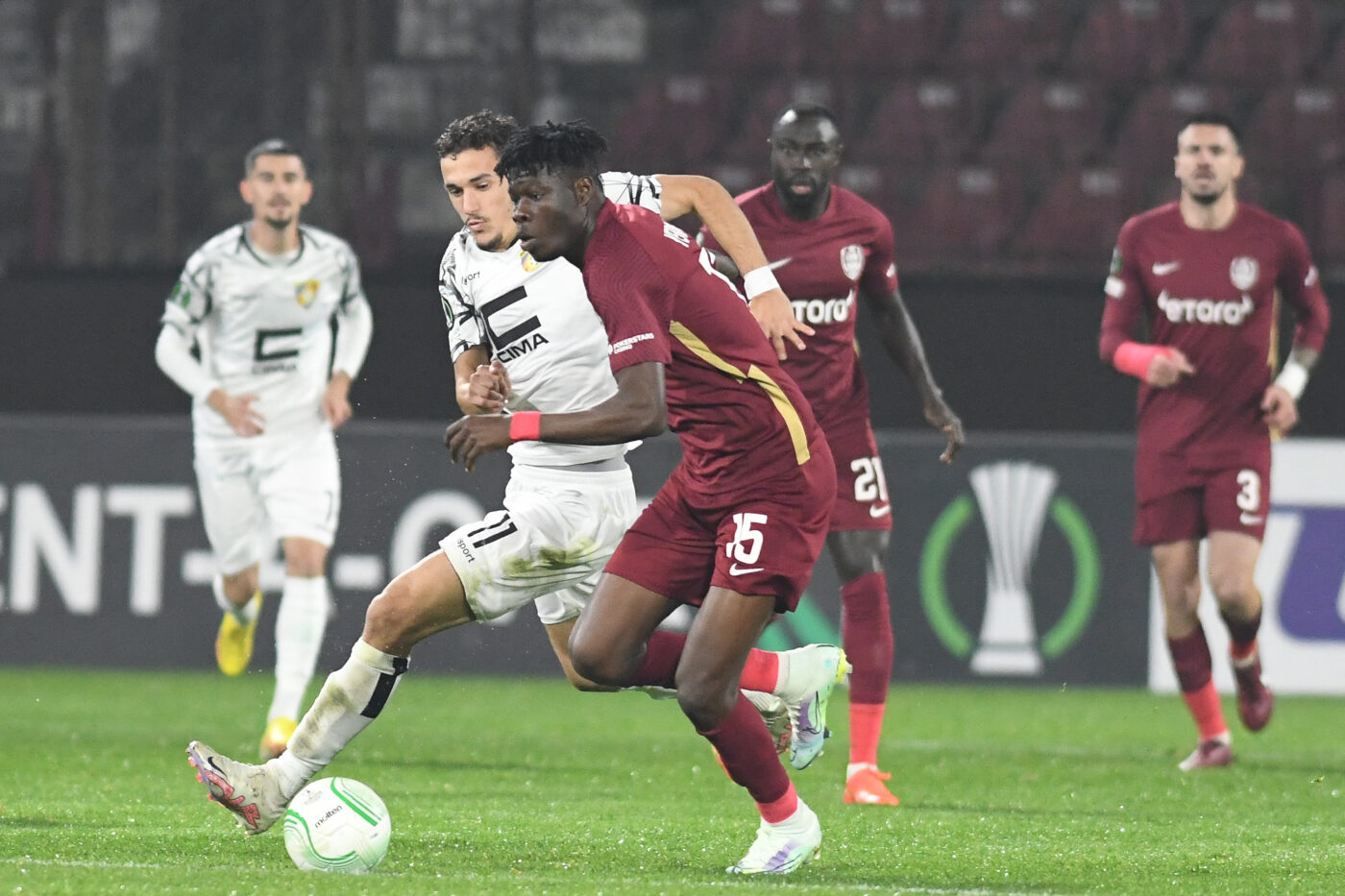 CFR Cluj – FC Ballkani 1-0, Live Video Online în grupele Conference League! Burcă, ocazie mare la poarta oaspeților