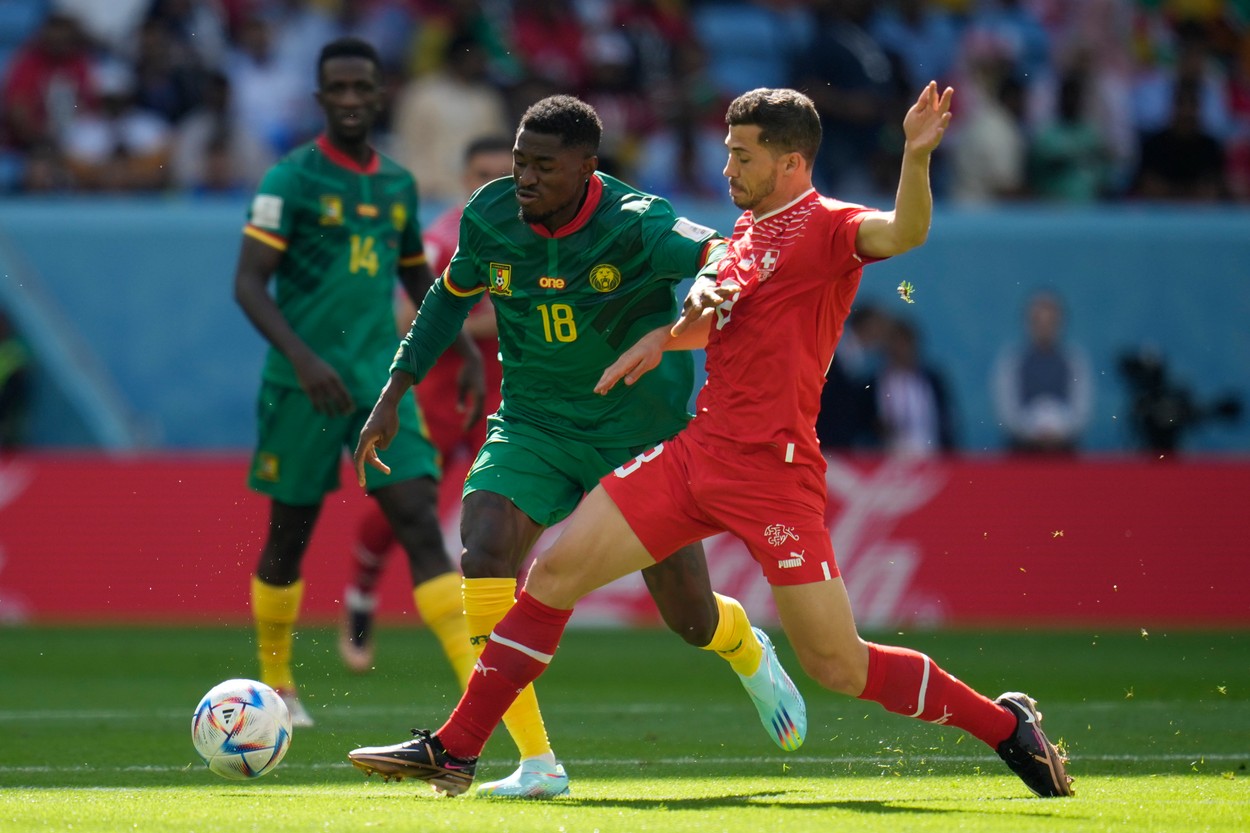 Elveția – Camerun 1-0, Live Video Online în Grupa G de la Campionatul Mondial din Qatar. Moting, aproape de egalare