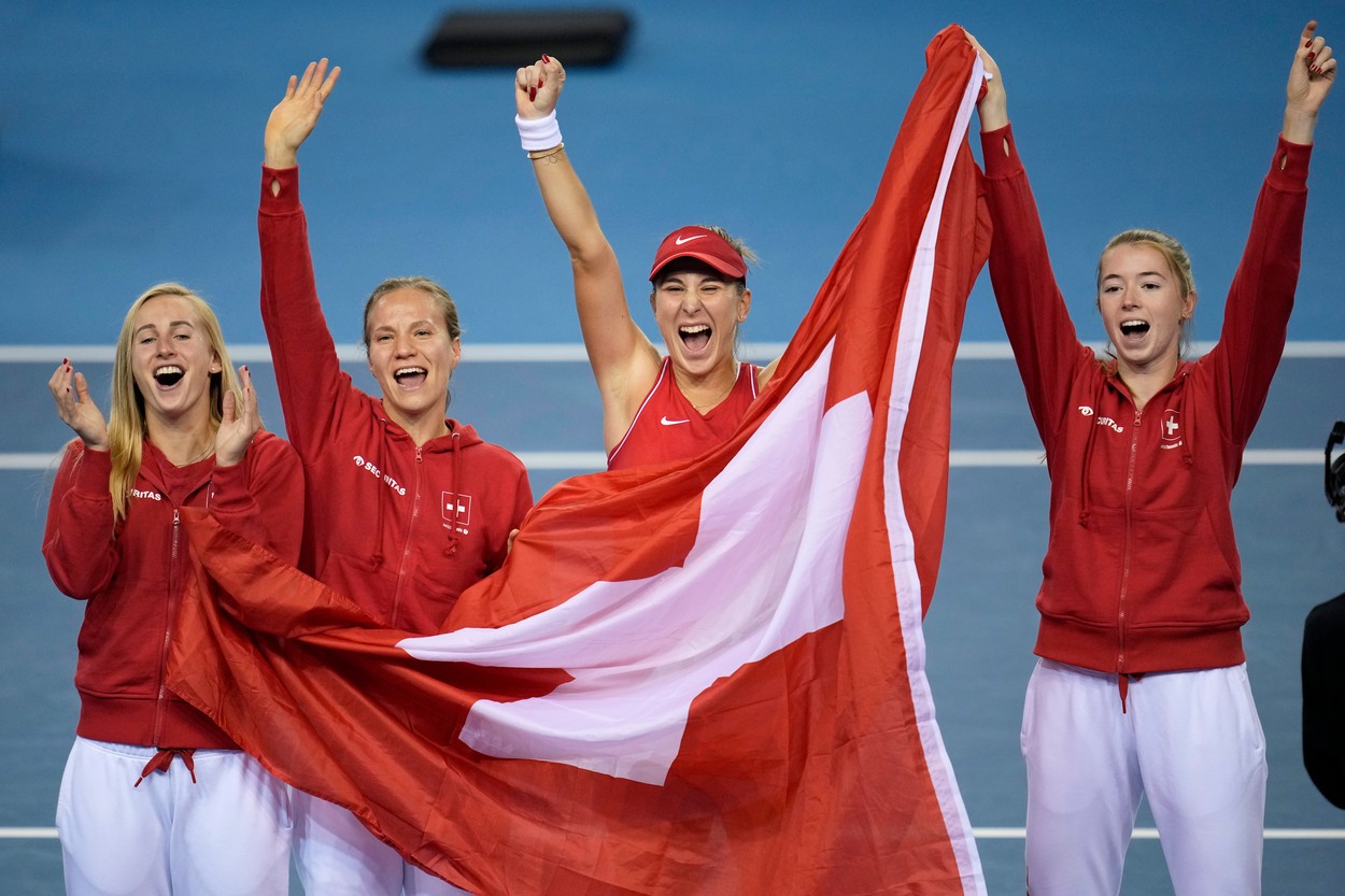 S-a decis noua campioană mondială din tenisul feminin! Elveția a câștigat Billie Jean King Cup 2022, dar și un premiu record | FOTO & VIDEO
