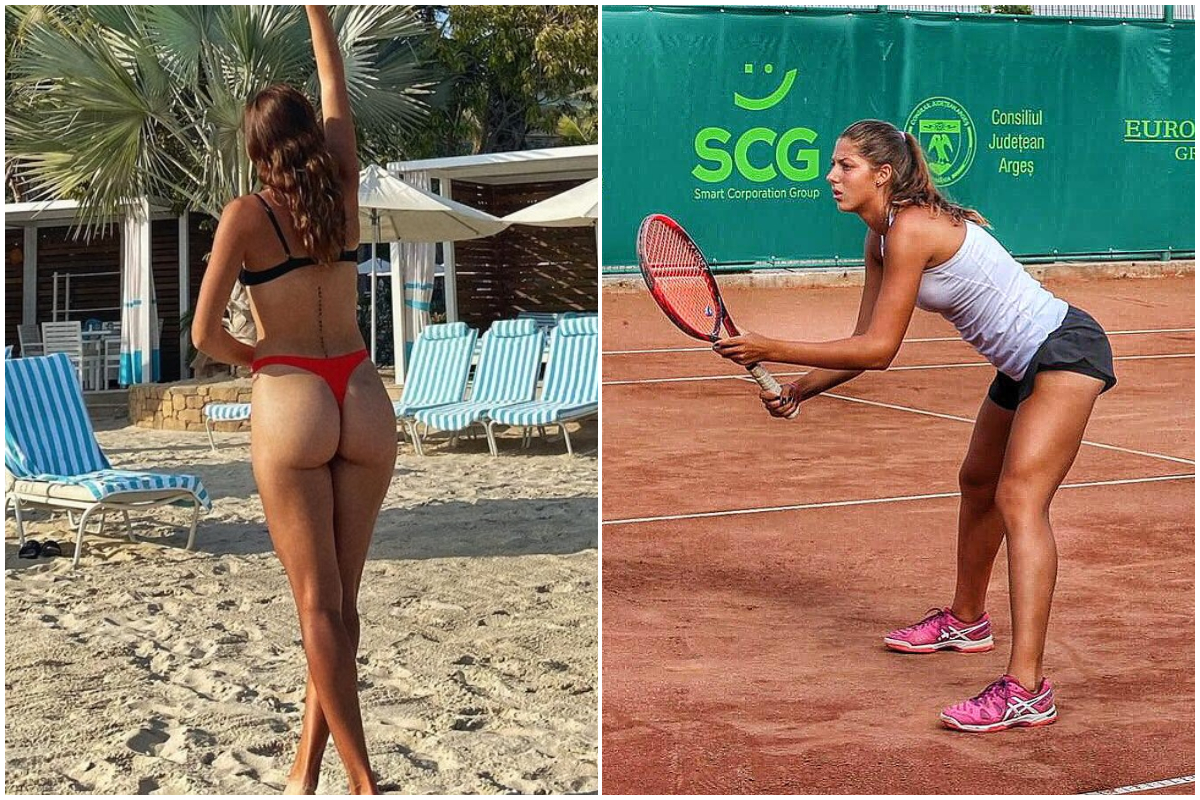 „Urmașa Simonei Halep” a pus pe jar lumea tenisului! Gestul făcut de româncă la plajă: „Am dat zoom la maximum!” GALERIE FOTO